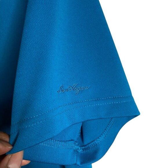 Ben Hogan Men's Power Air Performance Polo Shirt in Blue - Picture 4 of 7